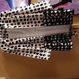 Brand new black and white Kasper jacket